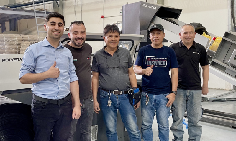 Al Dana Angle Plastic Factory Cierra el Ciclo de la Economía Circular con POLYSTAR en Arabia Saudita